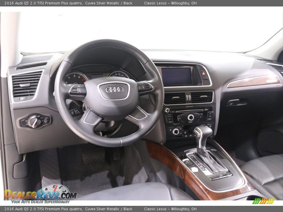 2016 Audi Q5 2.0 TFSI Premium Plus quattro Cuvee Silver Metallic / Black Photo #6