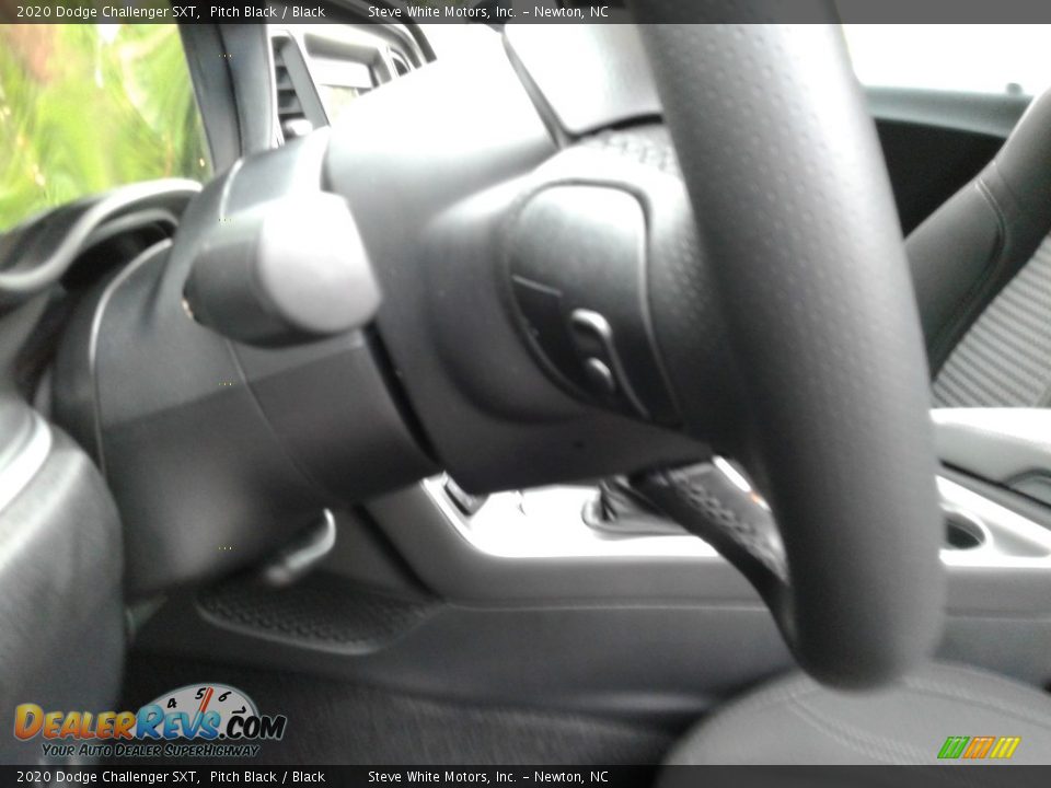 2020 Dodge Challenger SXT Pitch Black / Black Photo #12