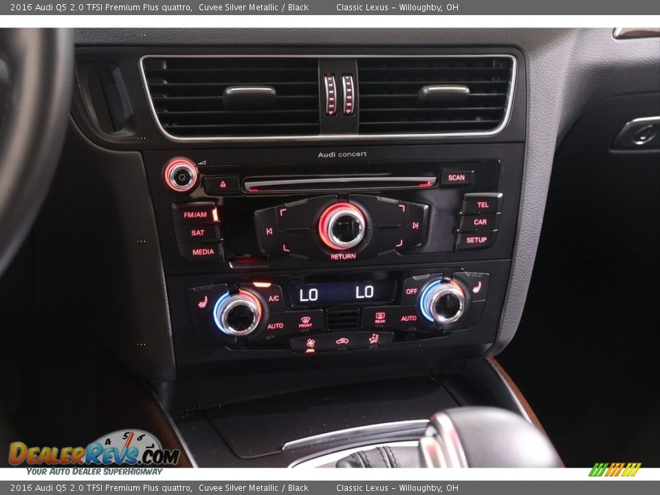 2016 Audi Q5 2.0 TFSI Premium Plus quattro Cuvee Silver Metallic / Black Photo #11