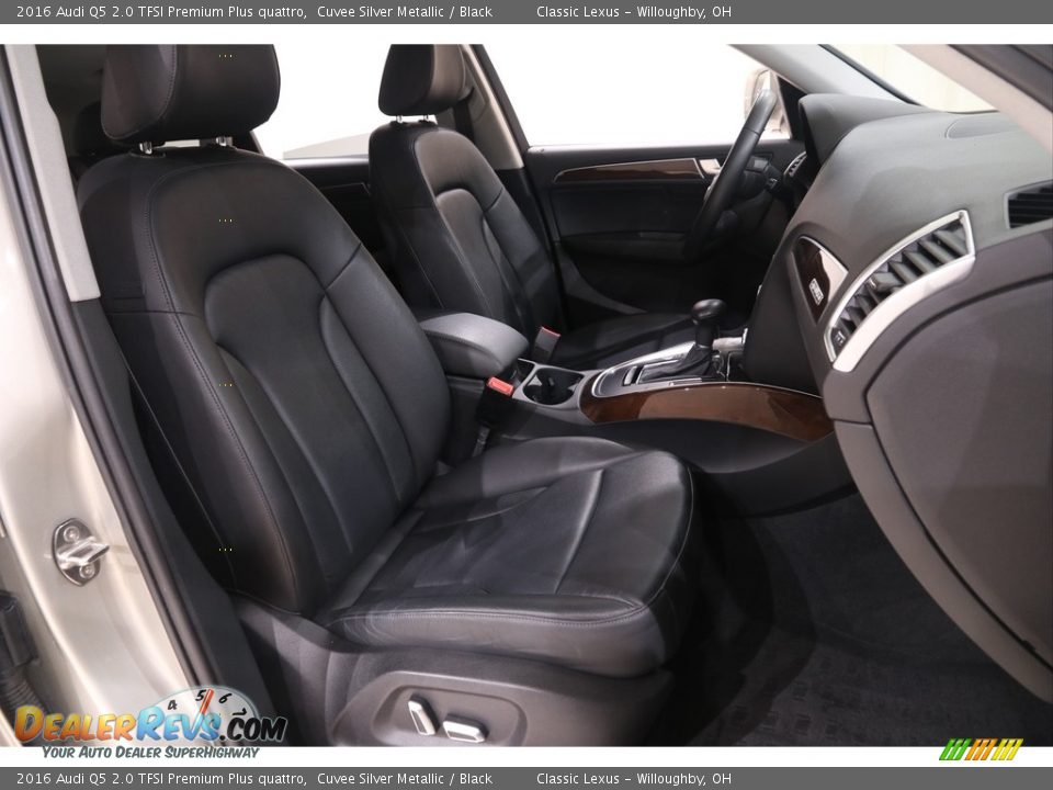 2016 Audi Q5 2.0 TFSI Premium Plus quattro Cuvee Silver Metallic / Black Photo #14
