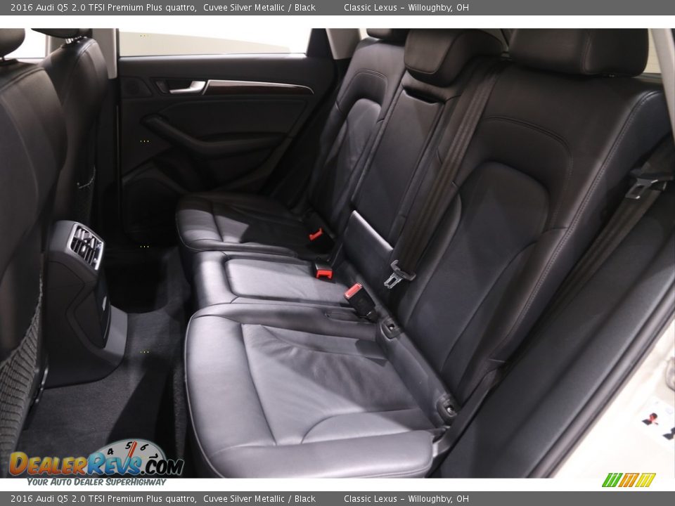 2016 Audi Q5 2.0 TFSI Premium Plus quattro Cuvee Silver Metallic / Black Photo #16