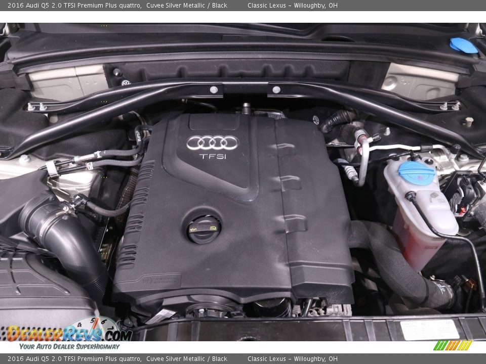 2016 Audi Q5 2.0 TFSI Premium Plus quattro Cuvee Silver Metallic / Black Photo #18