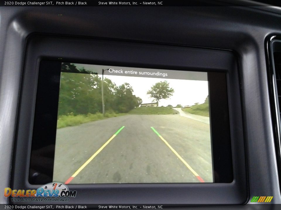 2020 Dodge Challenger SXT Pitch Black / Black Photo #21