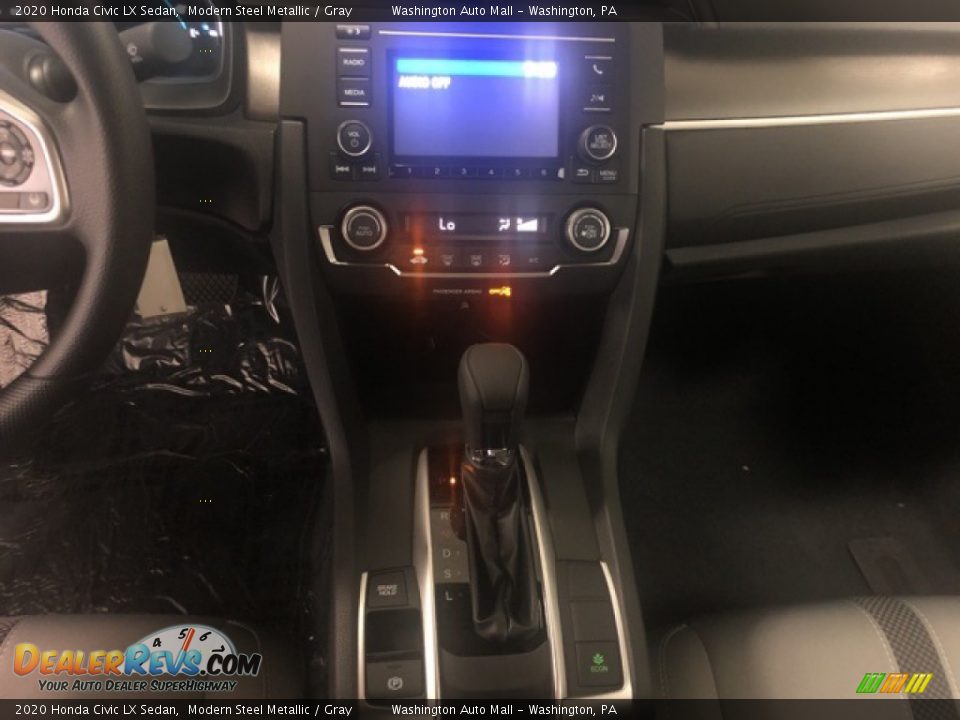2020 Honda Civic LX Sedan Modern Steel Metallic / Gray Photo #14