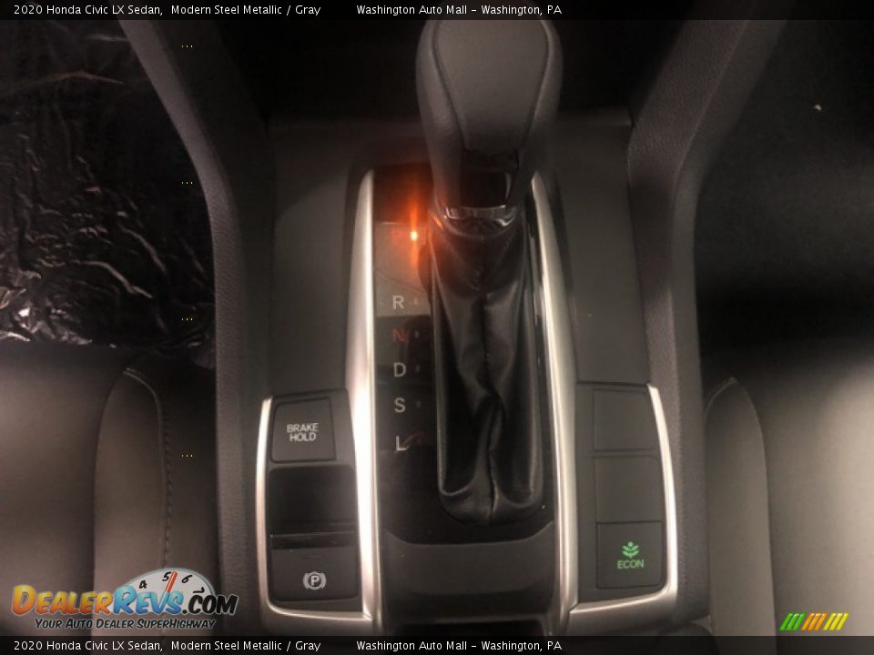 2020 Honda Civic LX Sedan Modern Steel Metallic / Gray Photo #15