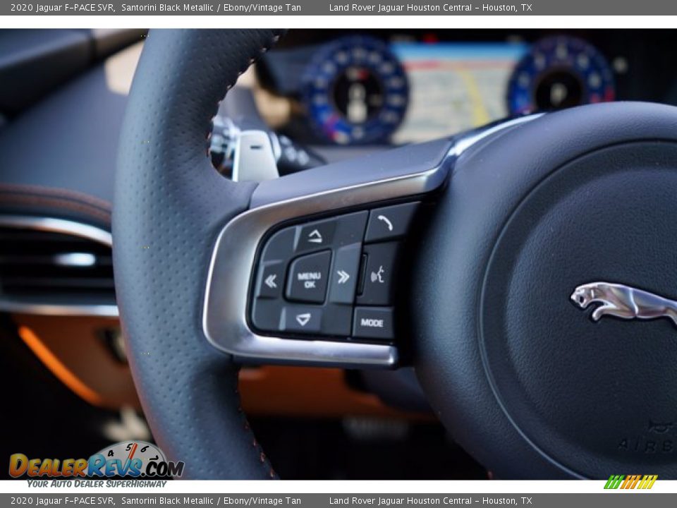2020 Jaguar F-PACE SVR Steering Wheel Photo #21