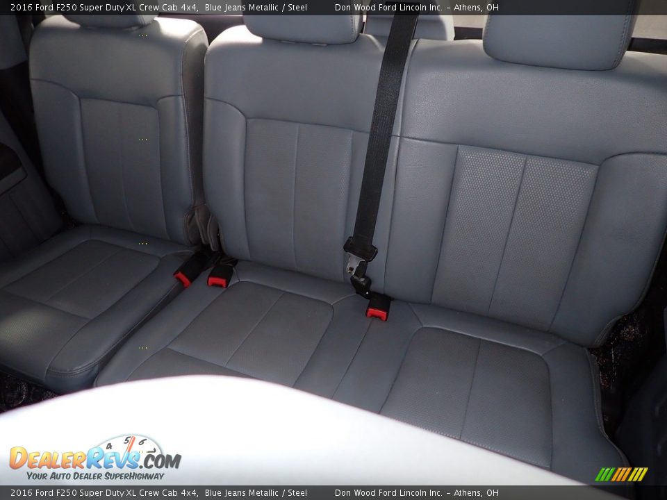 2016 Ford F250 Super Duty XL Crew Cab 4x4 Blue Jeans Metallic / Steel Photo #18