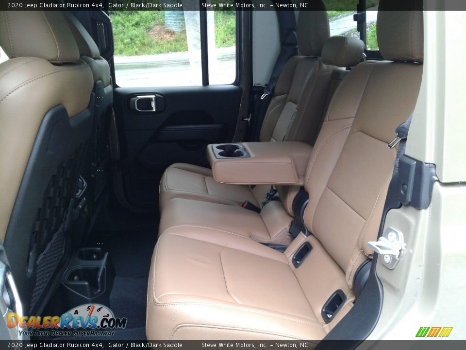 Rear Seat of 2020 Jeep Gladiator Rubicon 4x4 Photo #14