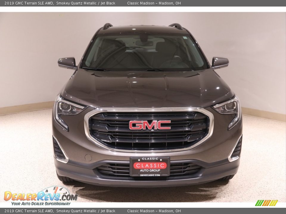 2019 GMC Terrain SLE AWD Smokey Quartz Metallic / Jet Black Photo #2
