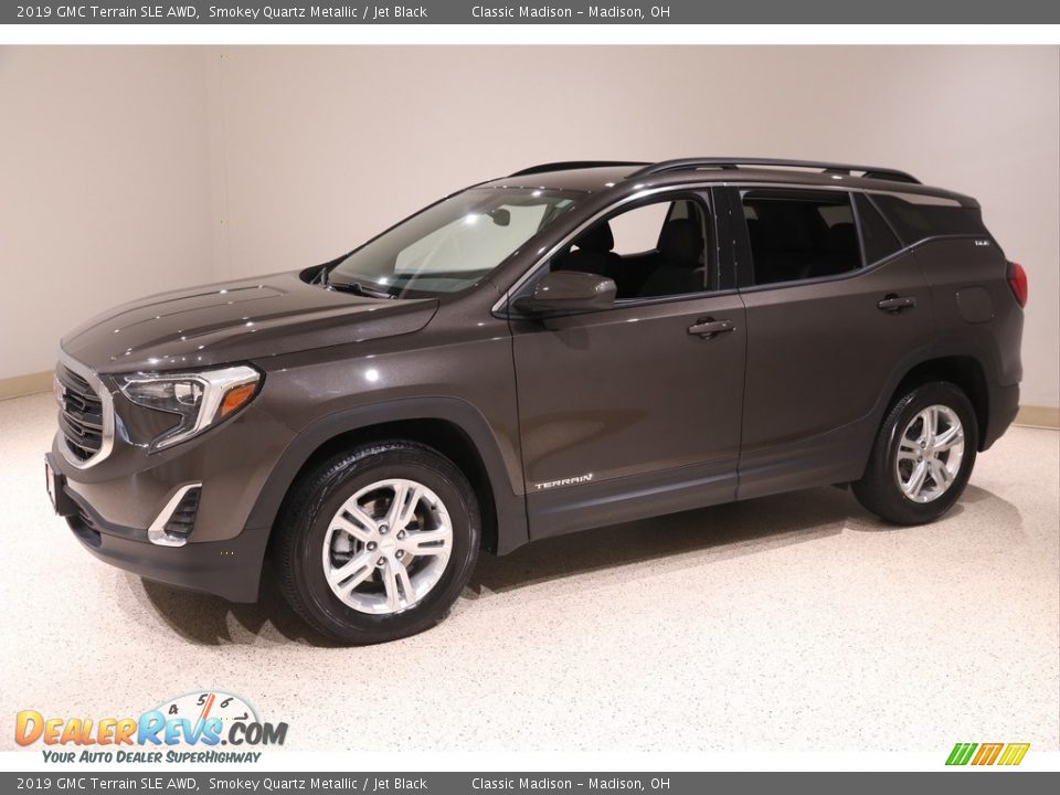 2019 GMC Terrain SLE AWD Smokey Quartz Metallic / Jet Black Photo #3