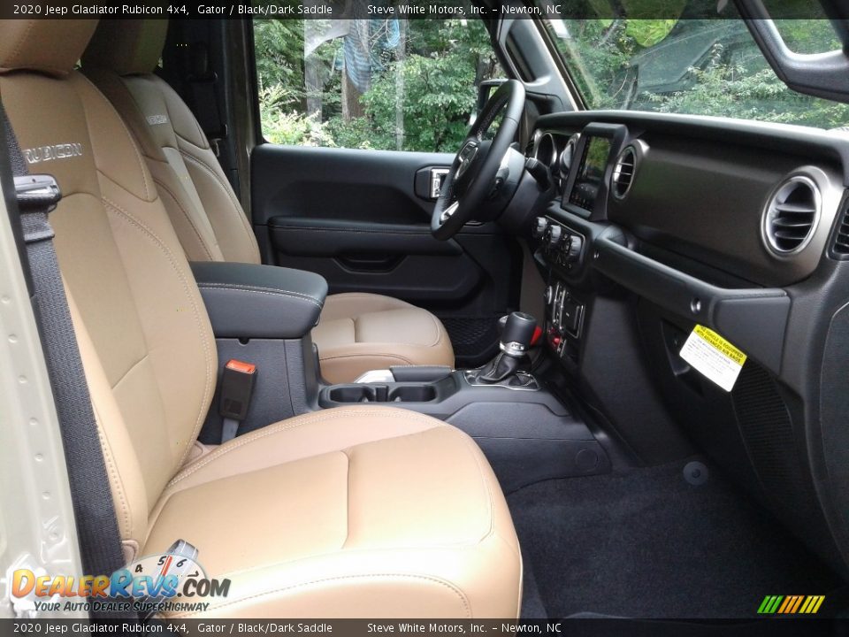 Front Seat of 2020 Jeep Gladiator Rubicon 4x4 Photo #17