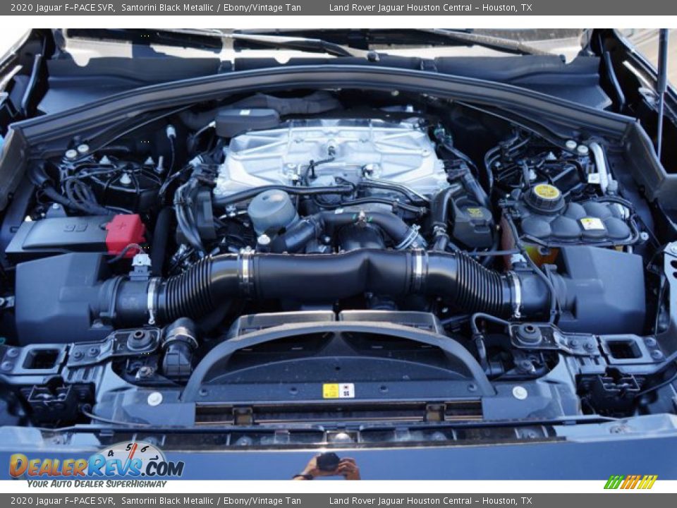 2020 Jaguar F-PACE SVR 5.0 Liter Supercharged DOHC 32-Valve V8 Engine Photo #29