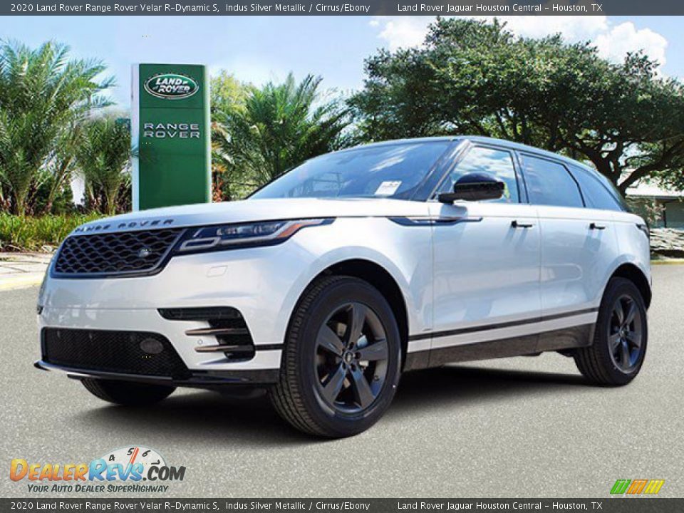 2020 Land Rover Range Rover Velar R-Dynamic S Indus Silver Metallic / Cirrus/Ebony Photo #2