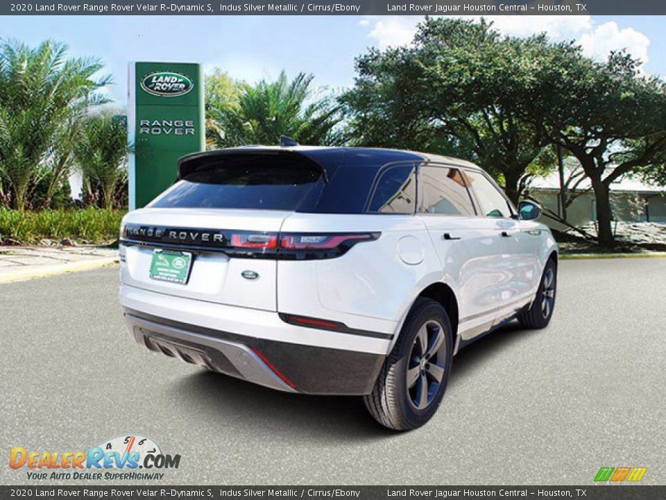 2020 Land Rover Range Rover Velar R-Dynamic S Indus Silver Metallic / Cirrus/Ebony Photo #3