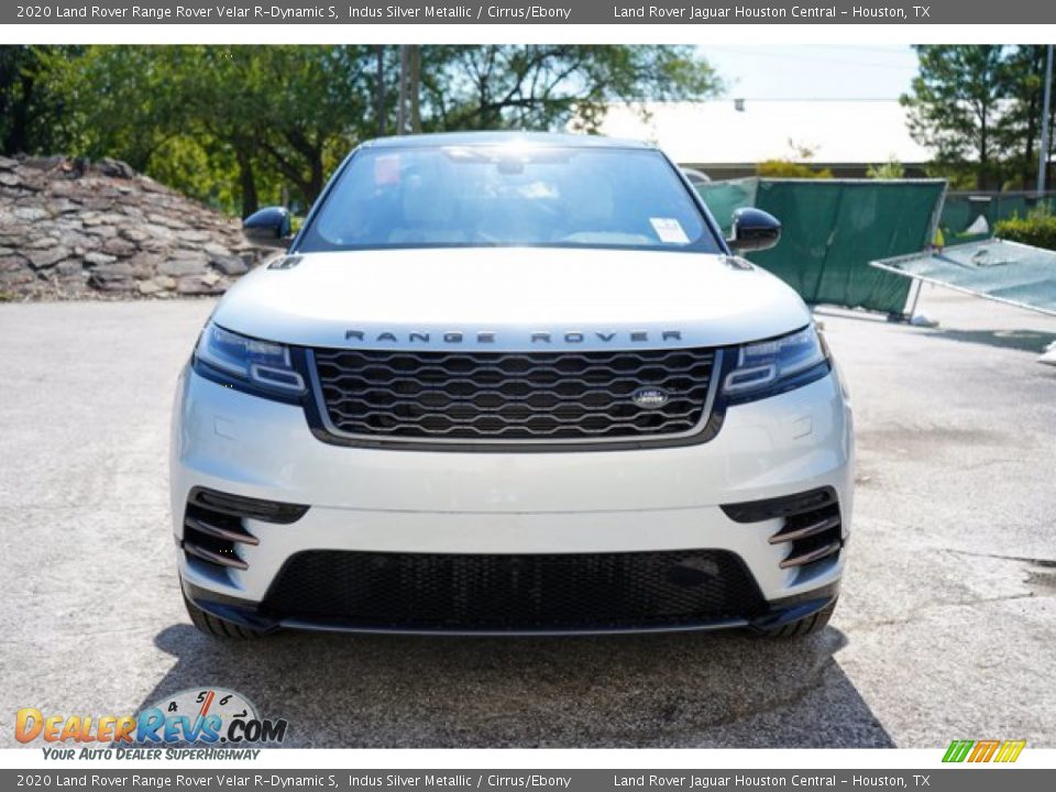 2020 Land Rover Range Rover Velar R-Dynamic S Indus Silver Metallic / Cirrus/Ebony Photo #9