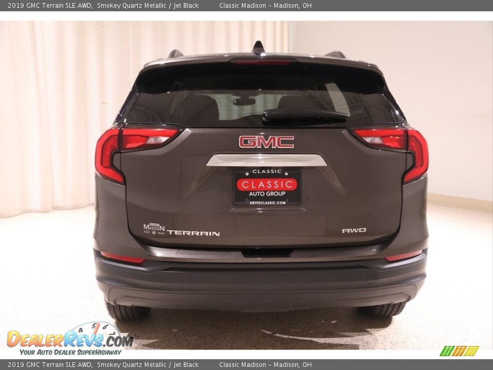 2019 GMC Terrain SLE AWD Smokey Quartz Metallic / Jet Black Photo #16