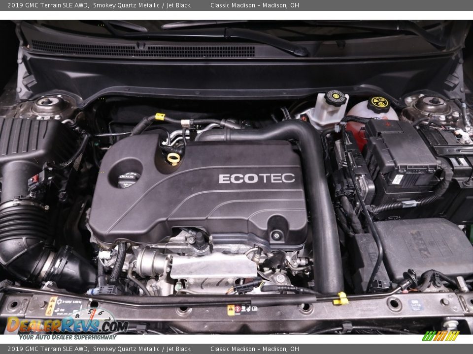 2019 GMC Terrain SLE AWD Smokey Quartz Metallic / Jet Black Photo #17