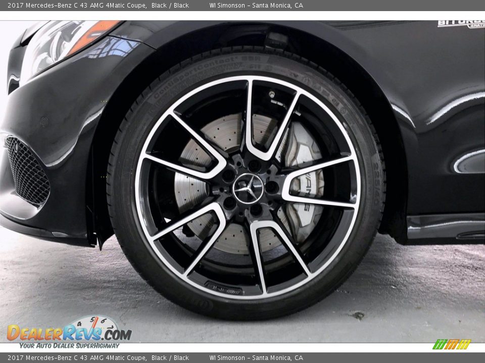 2017 Mercedes-Benz C 43 AMG 4Matic Coupe Wheel Photo #8