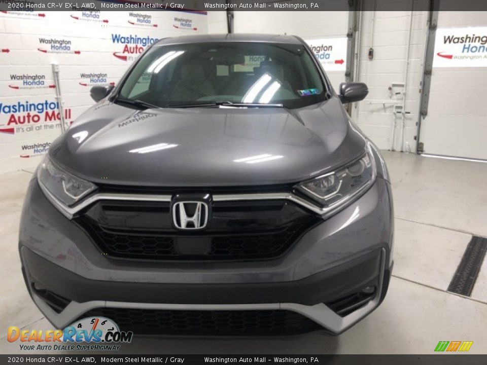 2020 Honda CR-V EX-L AWD Modern Steel Metallic / Gray Photo #5