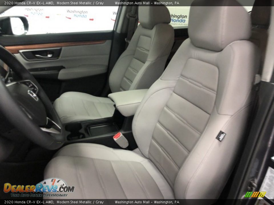 2020 Honda CR-V EX-L AWD Modern Steel Metallic / Gray Photo #6