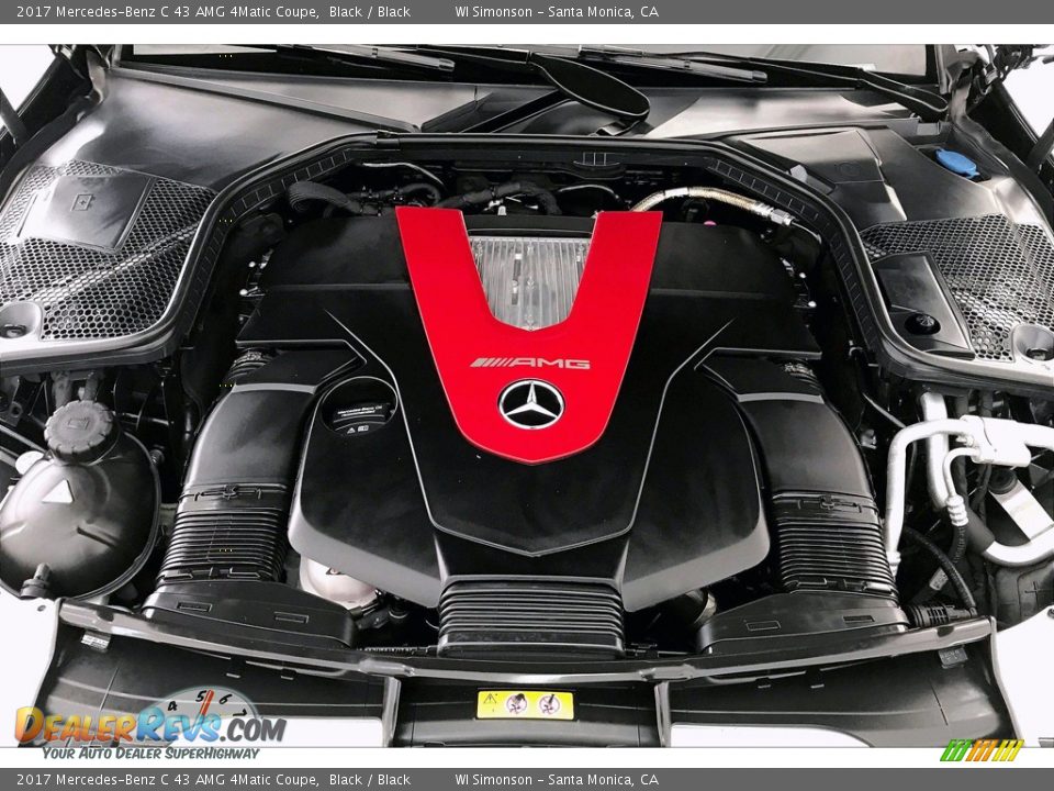 2017 Mercedes-Benz C 43 AMG 4Matic Coupe 3.0 Liter AMG DI biturbo DOHC 24-Valve VVT V6 Engine Photo #9