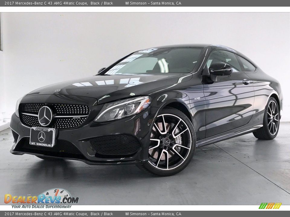 Front 3/4 View of 2017 Mercedes-Benz C 43 AMG 4Matic Coupe Photo #12