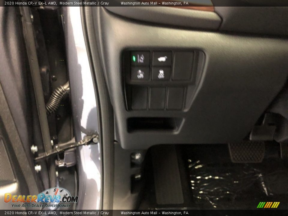 2020 Honda CR-V EX-L AWD Modern Steel Metallic / Gray Photo #11