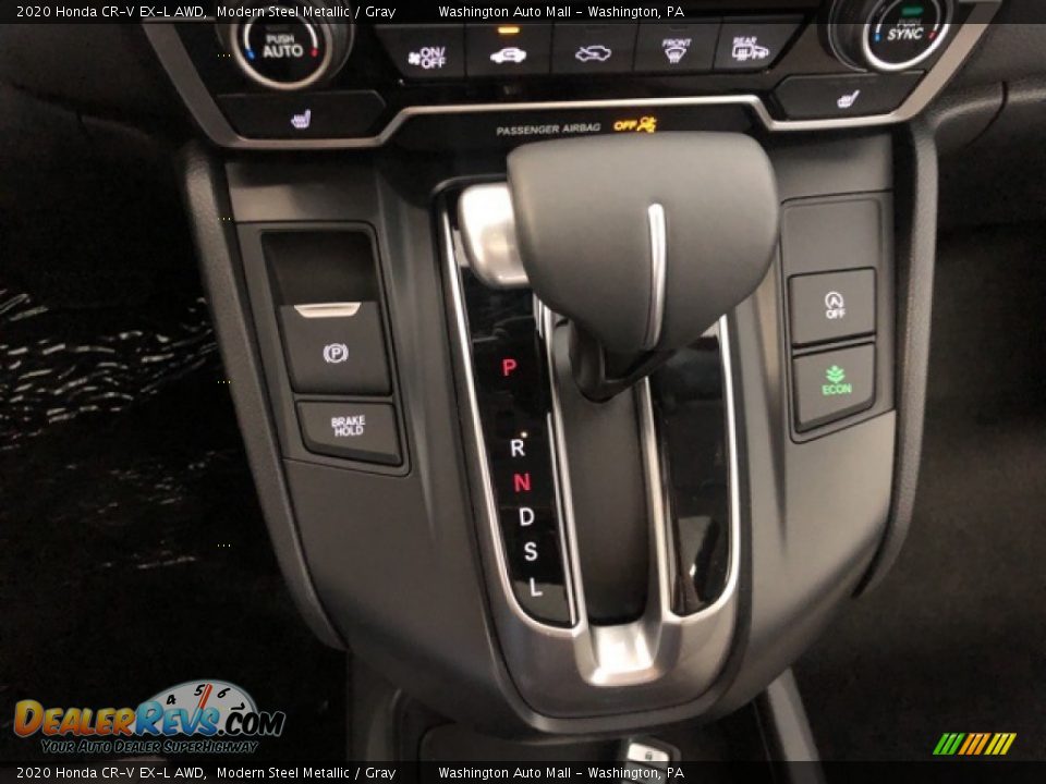 2020 Honda CR-V EX-L AWD Modern Steel Metallic / Gray Photo #16