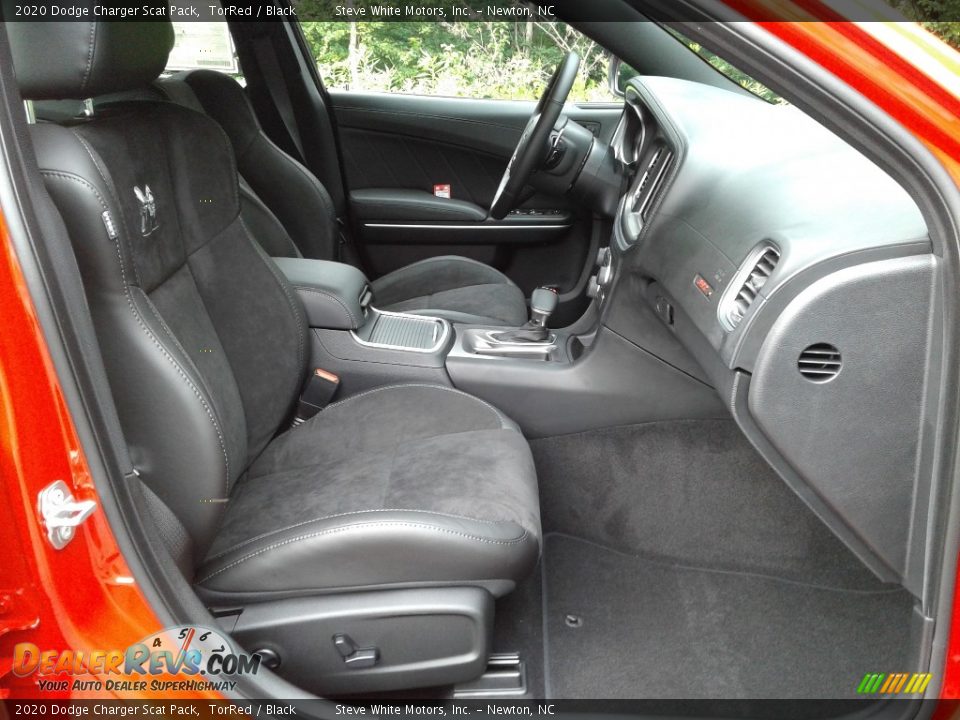 Black Interior - 2020 Dodge Charger Scat Pack Photo #17