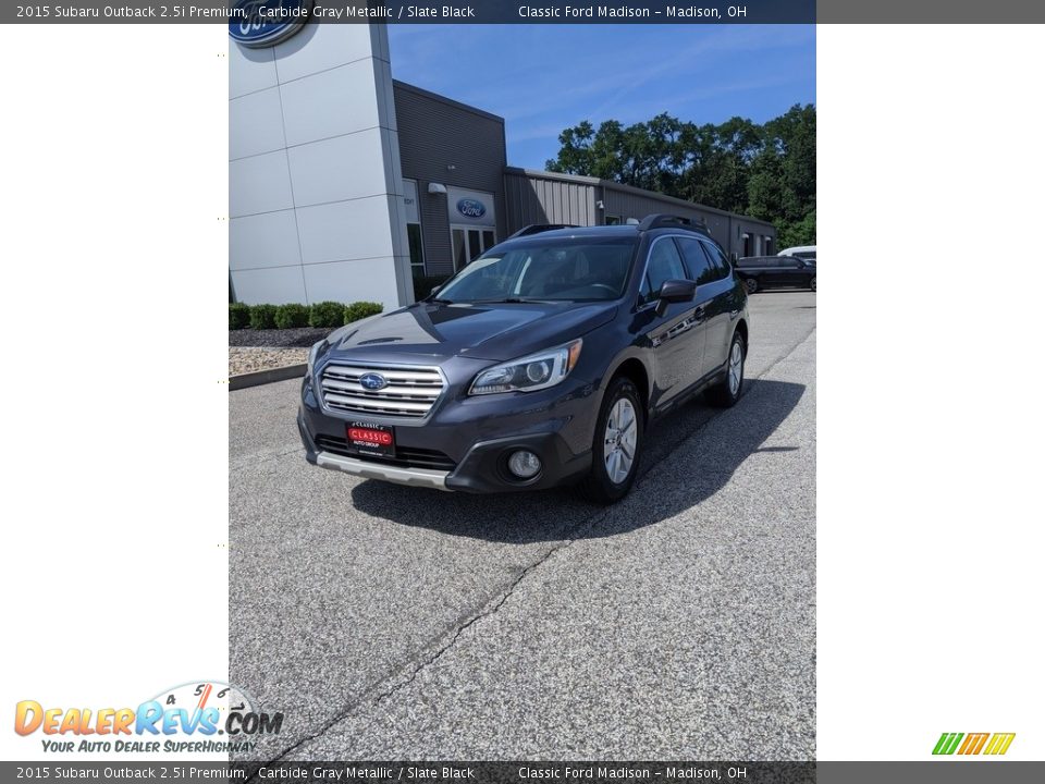 2015 Subaru Outback 2.5i Premium Carbide Gray Metallic / Slate Black Photo #1