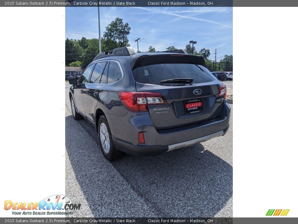 2015 Subaru Outback 2.5i Premium Carbide Gray Metallic / Slate Black Photo #11