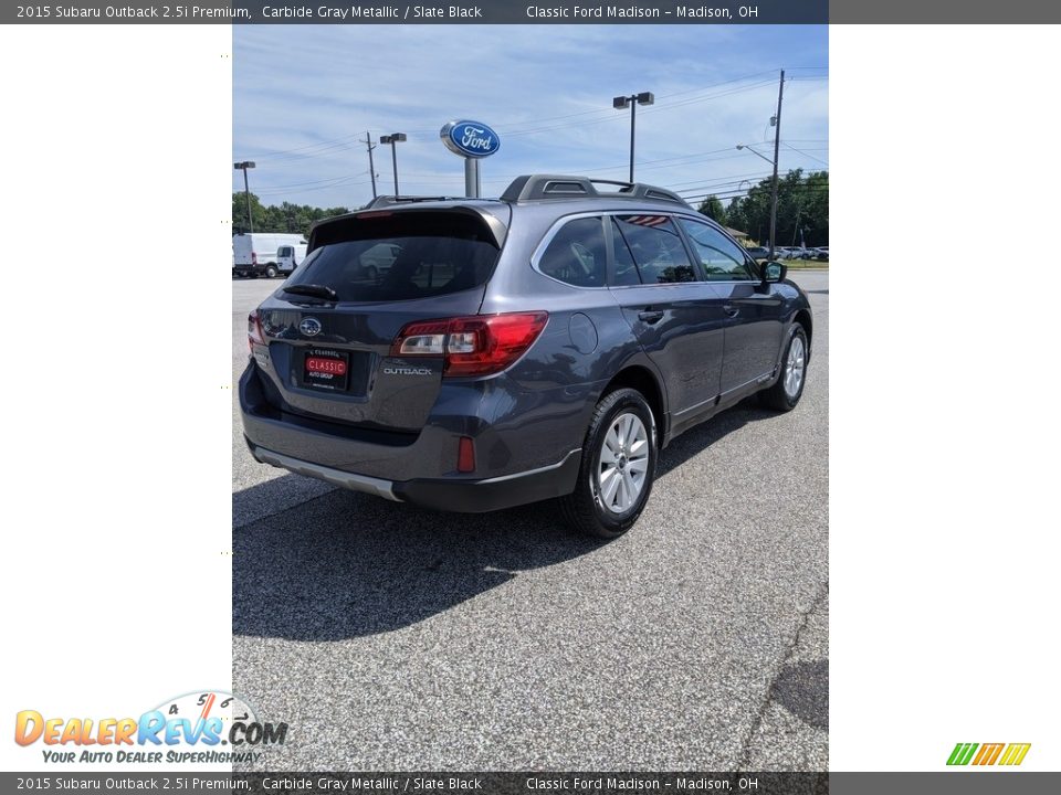 2015 Subaru Outback 2.5i Premium Carbide Gray Metallic / Slate Black Photo #13