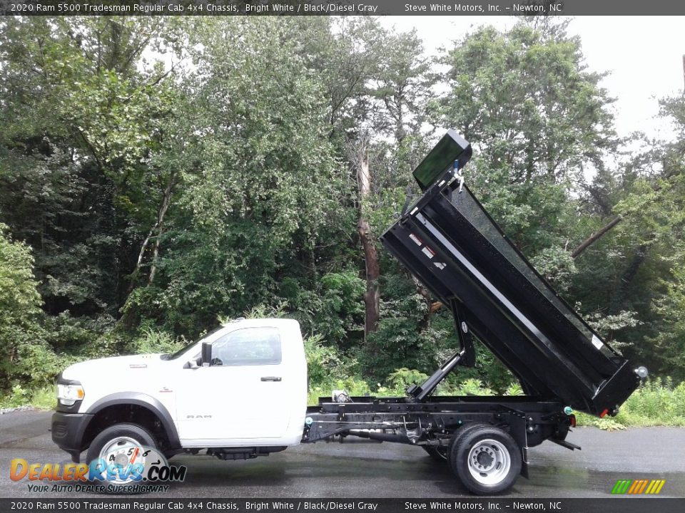 2020 Ram 5500 Tradesman Regular Cab 4x4 Chassis Bright White / Black/Diesel Gray Photo #2