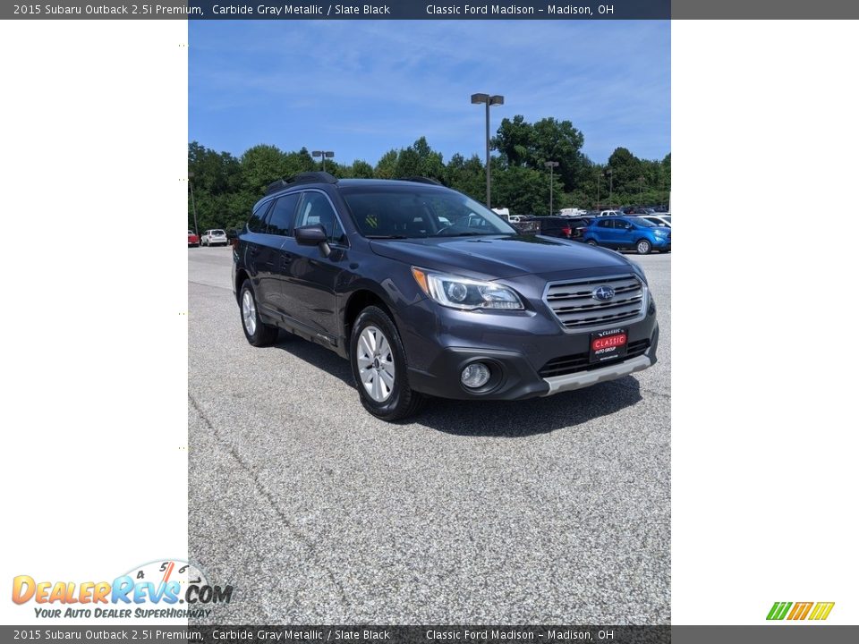 Front 3/4 View of 2015 Subaru Outback 2.5i Premium Photo #15