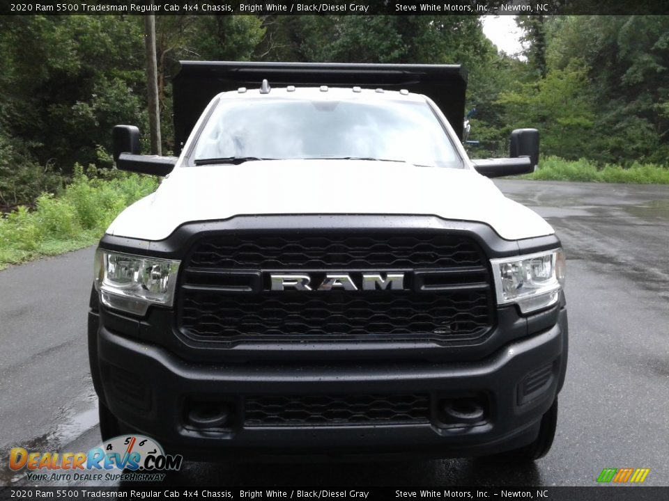 2020 Ram 5500 Tradesman Regular Cab 4x4 Chassis Bright White / Black/Diesel Gray Photo #4