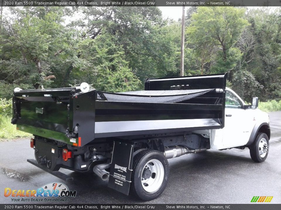 2020 Ram 5500 Tradesman Regular Cab 4x4 Chassis Bright White / Black/Diesel Gray Photo #7