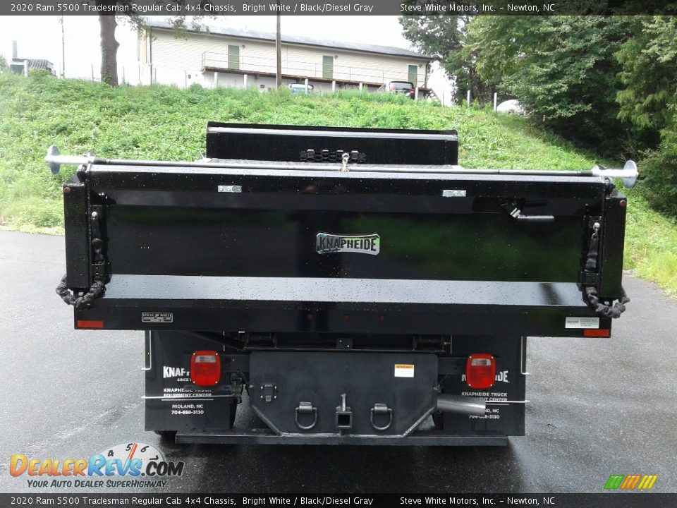 2020 Ram 5500 Tradesman Regular Cab 4x4 Chassis Bright White / Black/Diesel Gray Photo #8