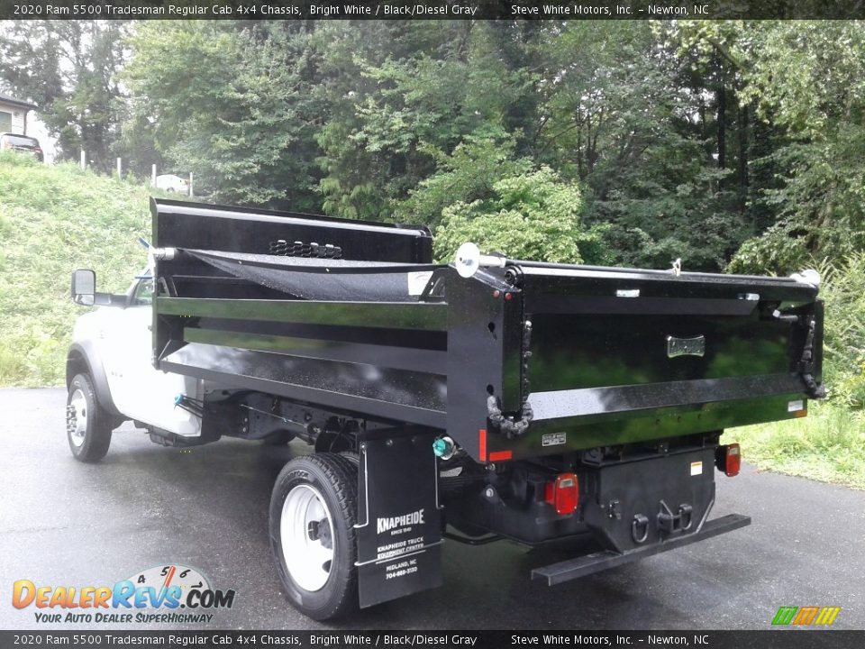 2020 Ram 5500 Tradesman Regular Cab 4x4 Chassis Bright White / Black/Diesel Gray Photo #9