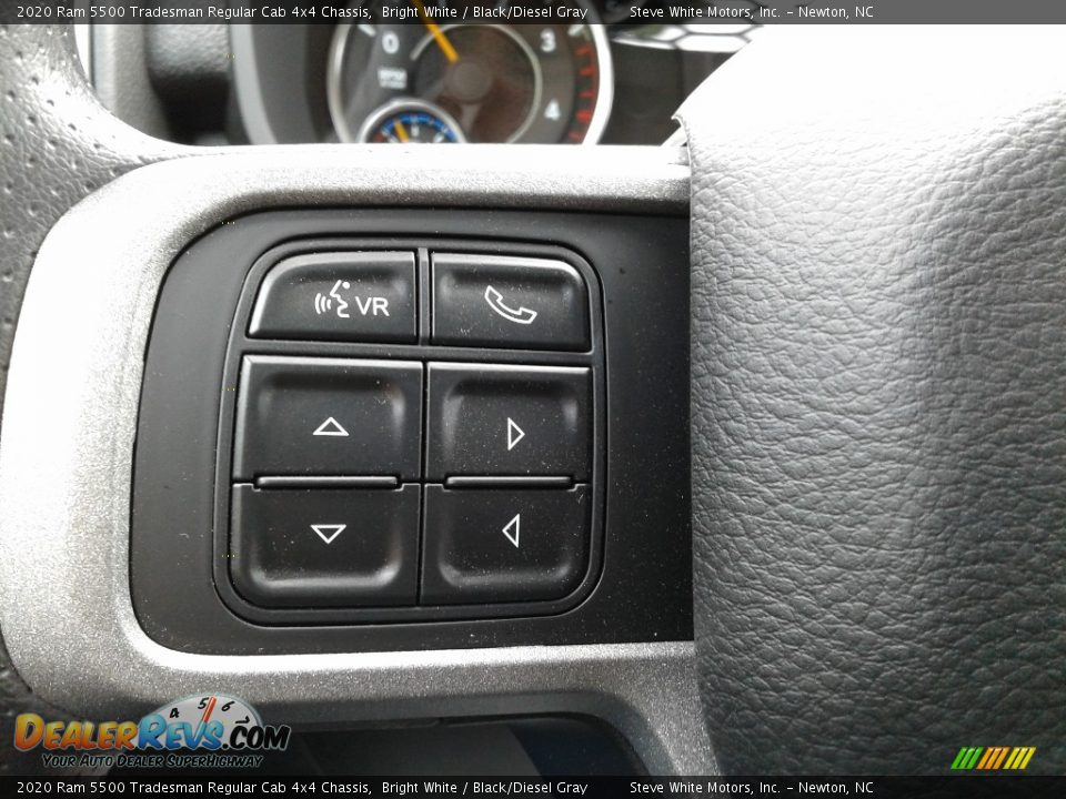 2020 Ram 5500 Tradesman Regular Cab 4x4 Chassis Bright White / Black/Diesel Gray Photo #15