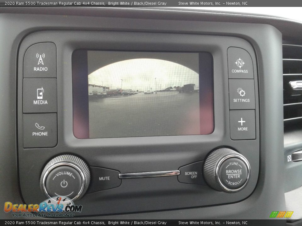 2020 Ram 5500 Tradesman Regular Cab 4x4 Chassis Bright White / Black/Diesel Gray Photo #20