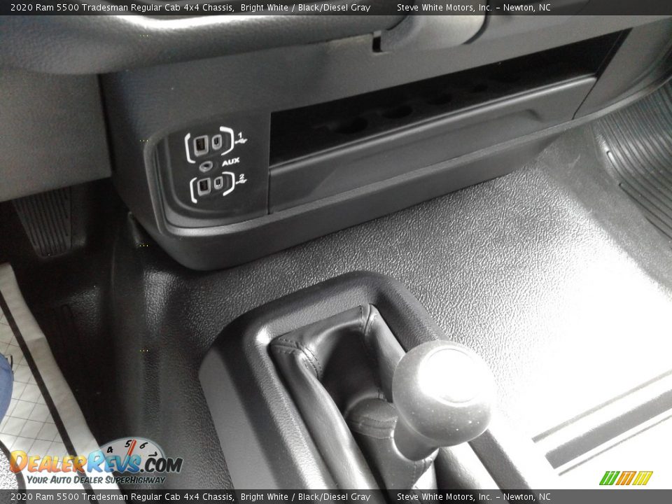 2020 Ram 5500 Tradesman Regular Cab 4x4 Chassis Bright White / Black/Diesel Gray Photo #22