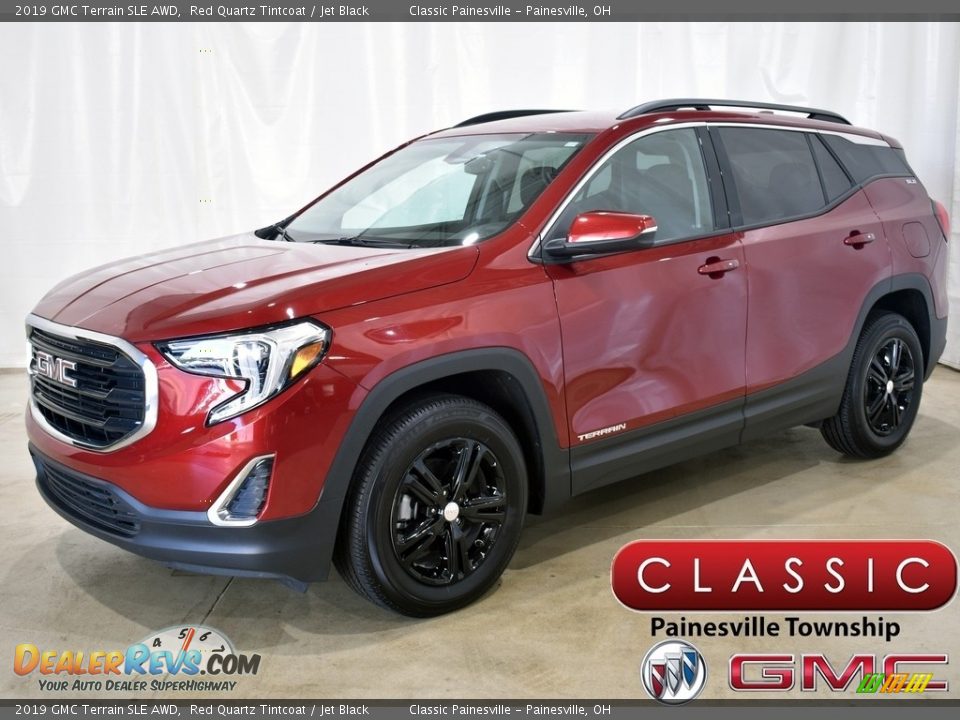 2019 GMC Terrain SLE AWD Red Quartz Tintcoat / Jet Black Photo #1