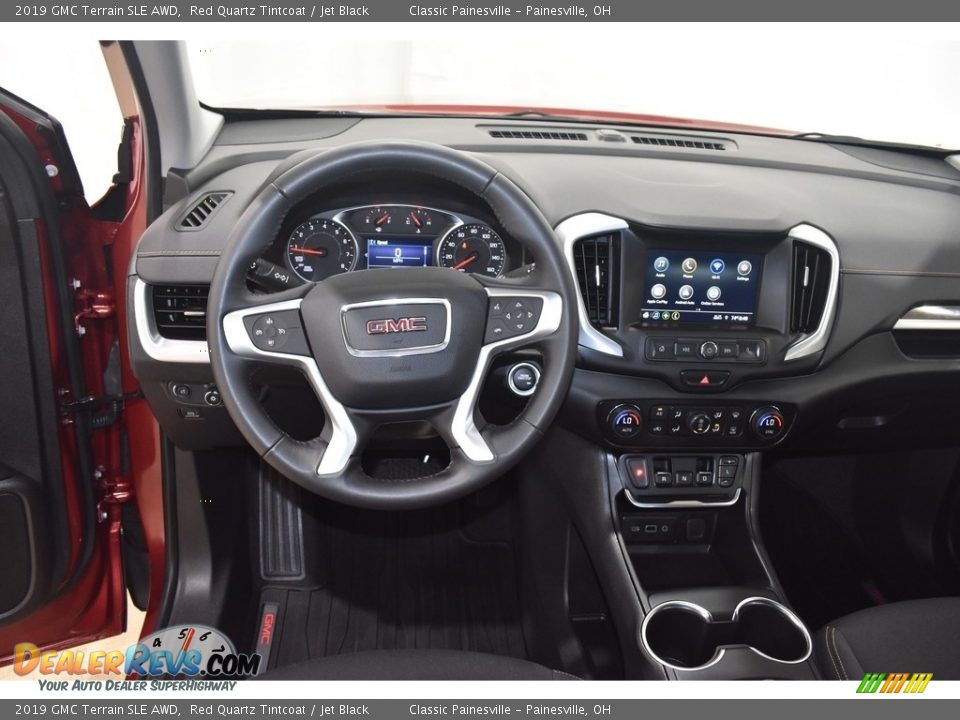 2019 GMC Terrain SLE AWD Red Quartz Tintcoat / Jet Black Photo #12