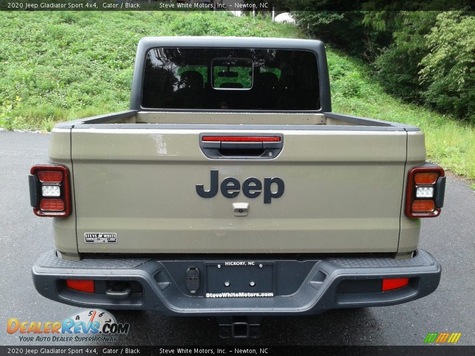 2020 Jeep Gladiator Sport 4x4 Gator / Black Photo #7