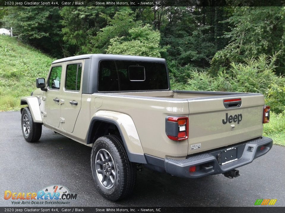 2020 Jeep Gladiator Sport 4x4 Gator / Black Photo #9