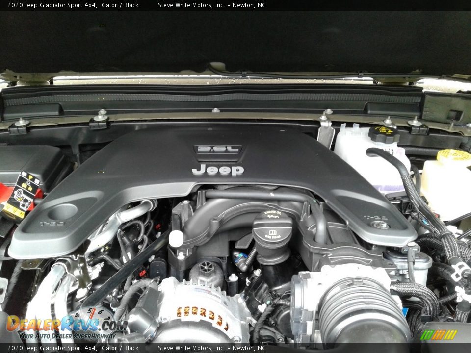 2020 Jeep Gladiator Sport 4x4 3.6 Liter DOHC 24-Valve VVT V6 Engine Photo #10