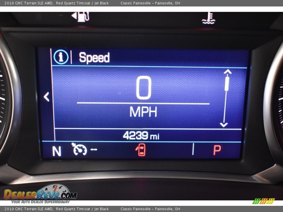 2019 GMC Terrain SLE AWD Red Quartz Tintcoat / Jet Black Photo #17
