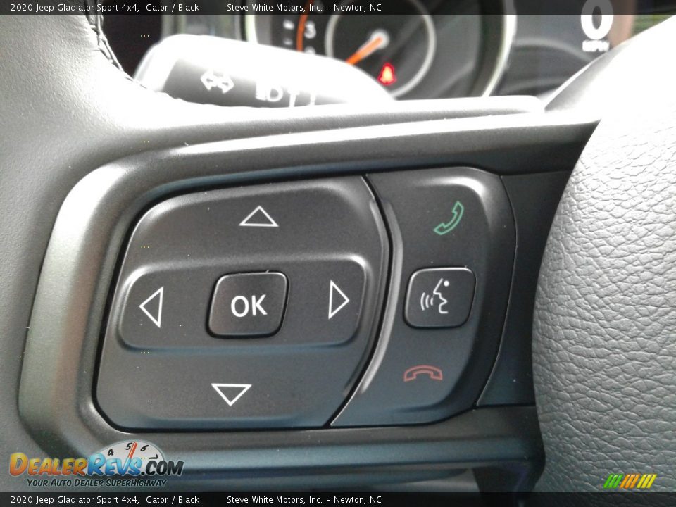 2020 Jeep Gladiator Sport 4x4 Steering Wheel Photo #19