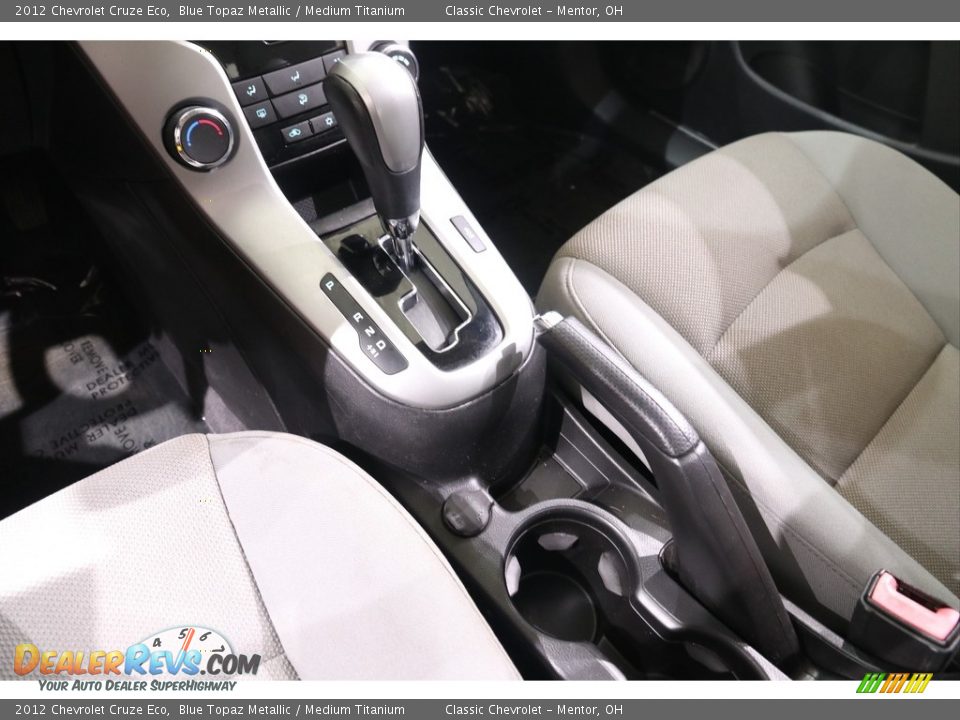 2012 Chevrolet Cruze Eco Blue Topaz Metallic / Medium Titanium Photo #12