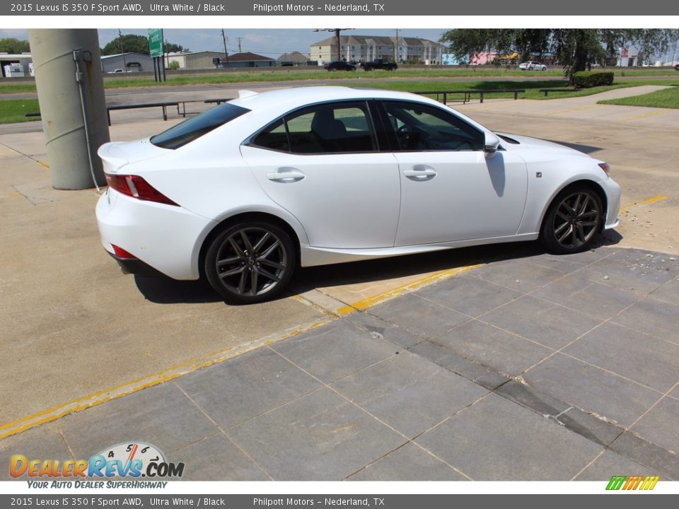 2015 Lexus IS 350 F Sport AWD Ultra White / Black Photo #13